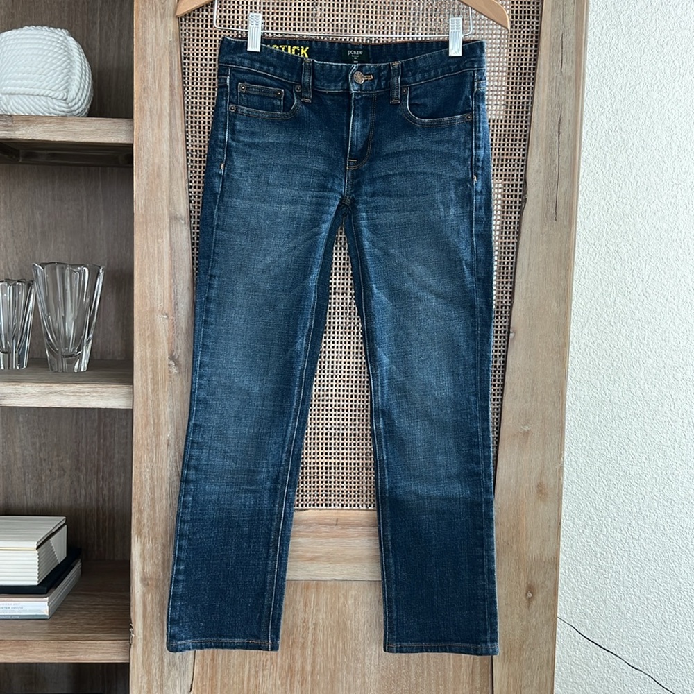 JCREW Matchstick Jeans in Dark Wash size 25S